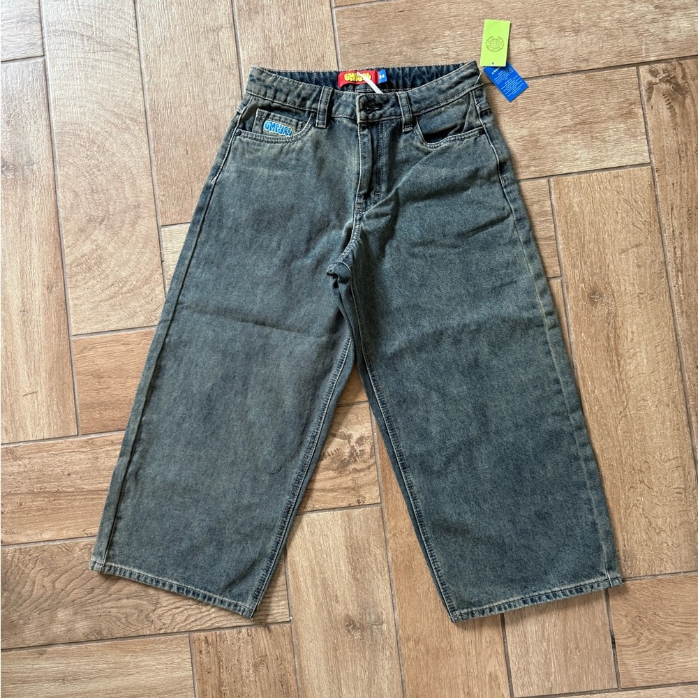 Empyre Kids Palomino Blue Wash Ultra Wide Skate Jeans